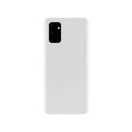 Smcase Samsung Galaxy S20 Plus Hayalet 0.4 mm Silikon Tam Kapatan Beyaz Nano Cep Telefonu Kılıfı