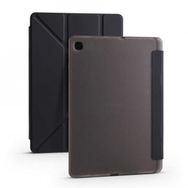 Smcase Samsung Galaxy Tab A7 10.4 T500 2020 Katlanabilir Standli Pu Silikon TF1 Kılıf