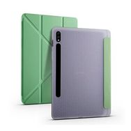 Smcase Samsung Galaxy Tab S7 Plus T970 Katlanabilir Standli Pu Silikon TF2 Kılıf
