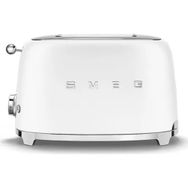 SMEG 50'S Style Retro TSF01WHMEU Mat Beyaz Ekmek Kızartma Makinesi
