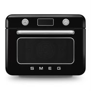Smeg COF01BLEU 50's Style Retro Siyah Buharlı Fırın