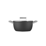 Smeg Cookware 50's Style CKFC2411BLM Siyah Tencere