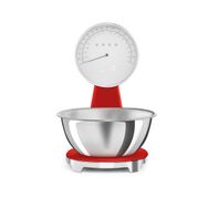 Smeg KSF01RDWW 50's Retro Kırmızı Analog Mutfak Tartısı