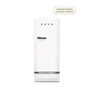 Smeg Porsche Fab28 Carrara White Special Edition Buzdolabı - Beyaz