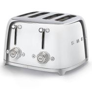 Smeg TSF03SSEU Krom Çelik 4 Slot Ekmek Kızartma