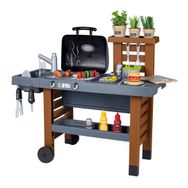 Smoby 312004 Bahçe Mutfağı ve Barbekü Oyun Seti