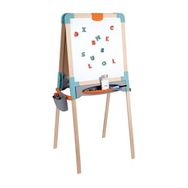 Smoby 410401 Çift Taraflı Manyetik ve Tebeşirli Ahşap Yazı Tahtası