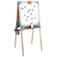 Smoby 7600410401 Çift Taraflı Manyetik Ahşap Yazı Tahtası Eğitici Oyuncak