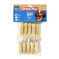 Snacky 10x110 gr Beyaz Preslenmiş Yüksek Proteinli Köpek Çiğneme Kemiği