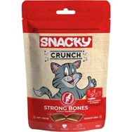 Snacky 10x60 gr Crunch Strong Tavuk ve Peynirli Yetişkin Kedi Ödül Maması