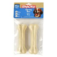 Snacky 2x95 gr Beyaz Preslenmiş Yüksek Proteinli Köpek Çiğneme Kemiği