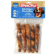 Snacky 5x100 gr Füme Tavuklu Rulo Köpek Ödülü