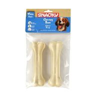 Snacky 95 gr Beyaz Preslenmiş Yüksek Proteinli Köpek Çiğneme Kemiği