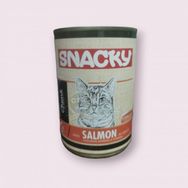 Snacky Chunk Gravy Soslu Somonlu 400 gr Kısırlaştırılmış Kedi Konserve Yaş Maması