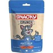 Snacky Crunchy Somonlu Anti-Age 10x60 gr Kedi Ödülü