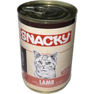 Snacky Kuzu Etli 400 gr Yavru Konserve Kedi Maması