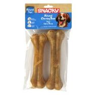 Snacky Natural Köpekler İçin 15 cm 2'li Çiğneme Kemiği