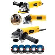 Snaiker Alman 2000 Watt Professional Çift Metal Şanzuman Avuç İçi Taşlama Makinesi