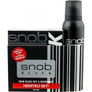 Snob Black Edt 100+150 ml Deodorant Set