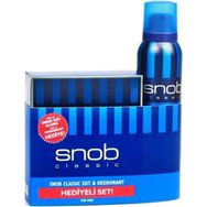Snob Classic EDT 100 ml Erkek Parfüm+150 ml Deodorant Seti