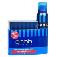 Snob Classic EDT 90 ml Erkek Parfümü + 150 ml Deodorant Seti