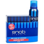 Snob Classic Kofre 100 ml Erkek Parfümü + 150 ml Deodorant Seti