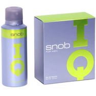 Snob IQ EDT 100 ml Erkek Parfümü + 150 ml Deodorant Seti