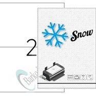 Snow SW-2102 210x148.5 mm A4 Lazer Etiket