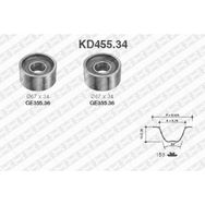 SNR KD45534 Gergi Rulmanı