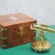 Sobepy 2189/4 Ahşap Kutulu Pusulalı Dürbün