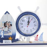 Sobepy ALK2456 Ahşap Marin Dümenli Çerceveli Saat