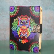 Sobepy KSK3125 Baykuşlu Deri Defter