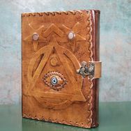 Sobepy KSK3146 Taşlı Deri Defter