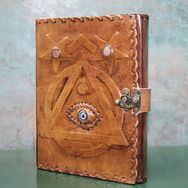 Sobepy KSK3152 Taşlı Deri Defter