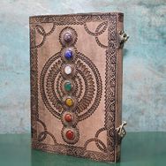 Sobepy KSK3155 Taşlı Deri Defter