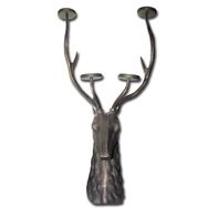 Sobepy KSK326 112 cm Metal Geyik Büstü Şamdan