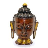 Sobepy Metal Buda Büstü 30 cm Biblo