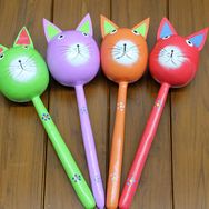 Sobepy Polos 29 Ahşap Kedi Marakas