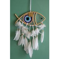 Sobepy Roshita 111 Dream Catcher Balık Tasarımı Rüya Kapanı