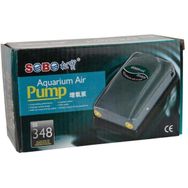 Sobo SB-348 2x4 Lt/d 5 W Akvaryum için Çift Çıkışlı Hava Motoru