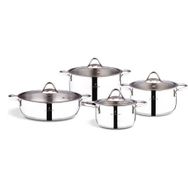 Sofram Master 8 Parça Gümüş Tencere Seti