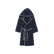 Soft Cotton Marine Pamuklu Erkek Çocuk Bornoz - Lacivert