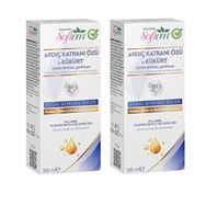 Softem 2x300 ml Ardıç Katranı Özü ve Kükürt Bitkisel Şampuan