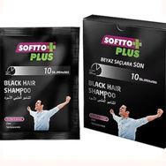 Softto Plus 25 ml Black Hair Shampoo Beyaz Kapatıcı Şampuan