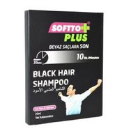 Softto Plus 25 ml Siyah Şampuan