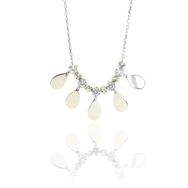 Söğütlü Silver Damla ve Dorica Toplu Gümüş Kolye