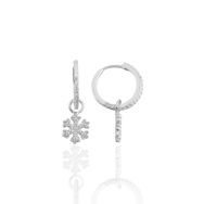 Söğütlü Silver SGTL10143KRT Gümüş Kartanesi Halka Küpe