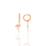 Söğütlü Silver SGTL10362 Flamingo Gümüş Küpe