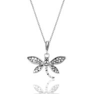 Söğütlü Silver SGTL10828 Gümüş Oksitli Yusufçuk Modeli Kolye