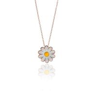 Söğütlü Silver SGTL10851 Gümüş Papatya Kolye
